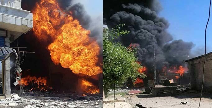 Halep’te bombalı saldırı: 1 ölü, 11 yaralı