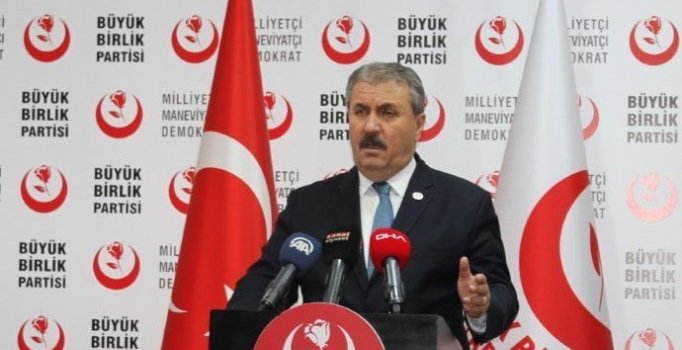 BBP lideri Destici: Cumhurbaşkanımızın İsrail ile ilgili konuşması tarihe bir nottur