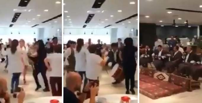 Adana'da Şehir Hastanesi'nde davul-zurnalı 'Urfa sıra gecesi'