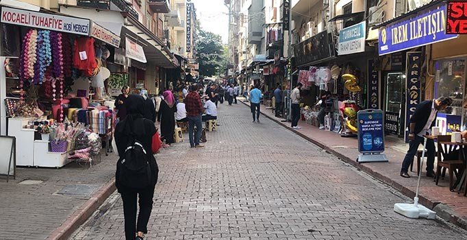 Kocaeli’de deprem güvenlik kameralarına yansıdı