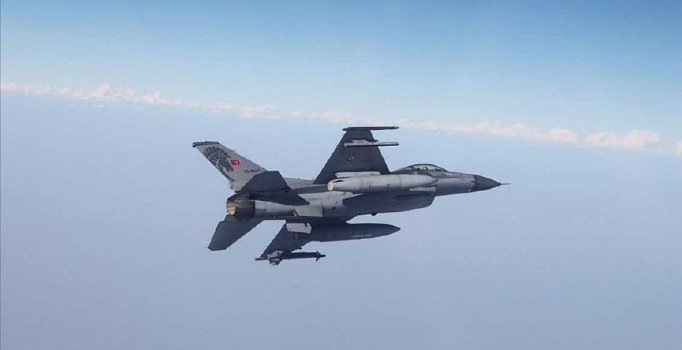 F-16'lardan Suriye hava sahasında beşinci uçuş