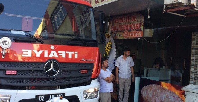 Lokantada baca yangını korkuttu