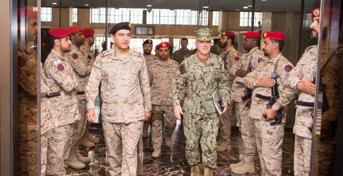 ABD Merkez Donanma Komutanı Riyad'da