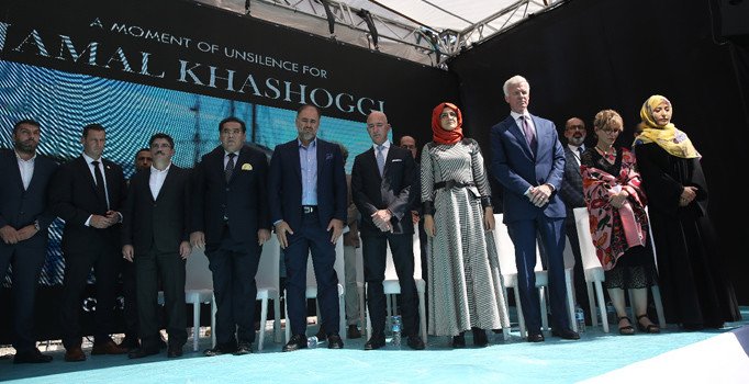 Cemal Kaşıkçı katledilişinin birinci yılında anıldı