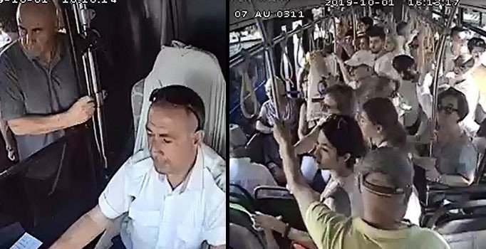 Halk otobüsü şoförü, fenalaşan yolcuyu hastaneye yetiştirdi