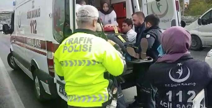 Halıcıoğlu'nda metrobüs kazası! Çok sayıda yaralı var