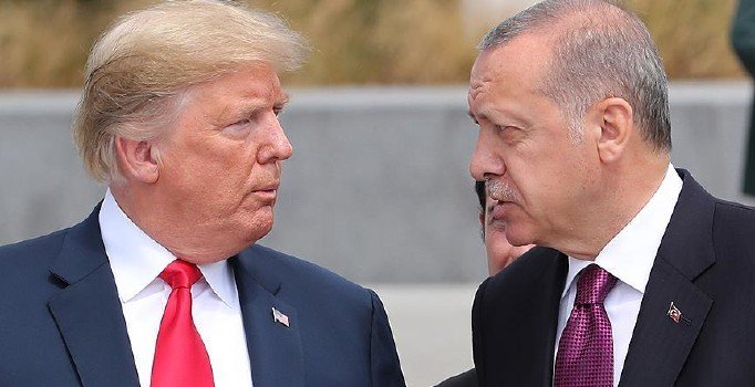 Cumhurbaşkanı Erdoğan, Trump ile 'güvenli bölge'yi görüştü