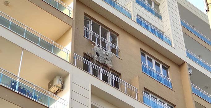 YPG'li teröristlerin Kamışlı'dan attığı 6 roket Nusaybin'e düştü