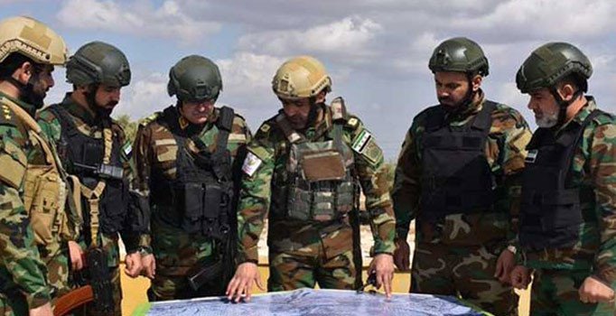 Suriye Milli Ordusundan Fırat'ın doğusuna yönelik operasyona destek