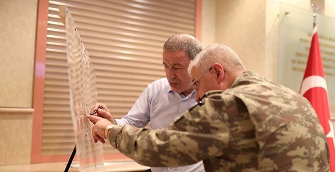 Karargah'ta Barış Pınarı mesai