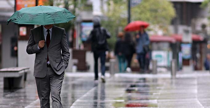 Meteorolojiden 5 ile gök gürültülü sağanak uyarısı