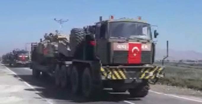 TSK'dan Suriye sınırına tank sevkiyatı