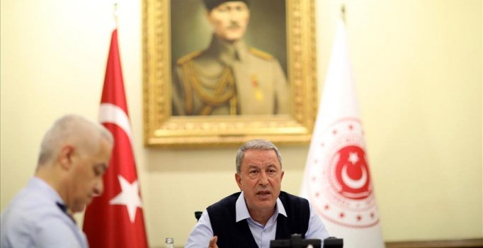 Bakan Akar, ABD'li mevkidaşı ile telefonda görüştü