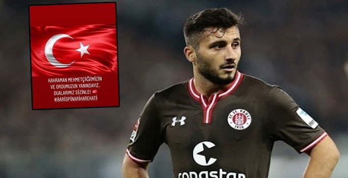 Enver Cenk'in 'Barış Pınarı' paylaşımına Almanya'da tepki