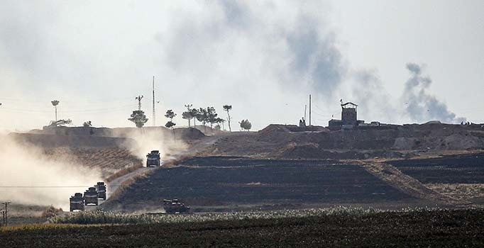 Barış Pınarı'nda 4'üncü gün | Tel Abyad'a top atışları azaldı, YPG'liler yine ateş yakıyor
