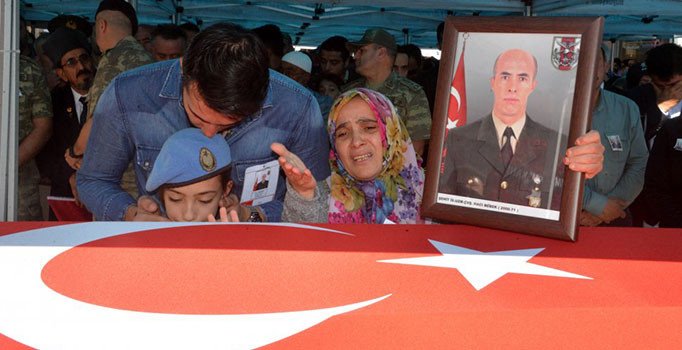 Barış Pınarı şehidi Hacı Bebek son yolculuğuna uğurlandı