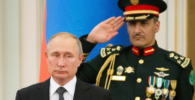 Suudi ordusunun Rusya marşı Putin'i şaşırttı