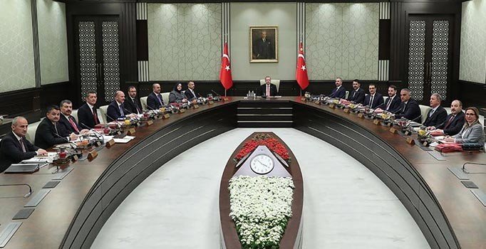 Bakanlar kurulu toplandı