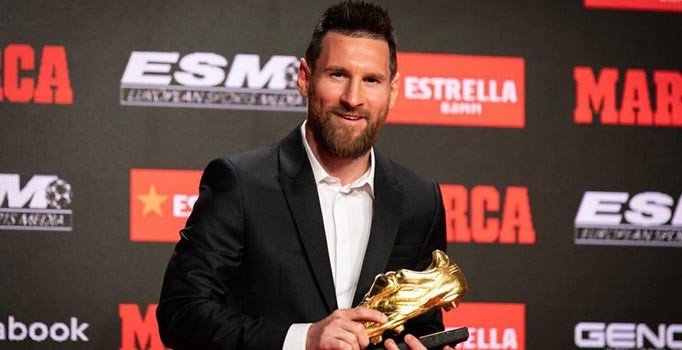 Messi 6'ncı kez Altın Ayakkabı'nın sahibi