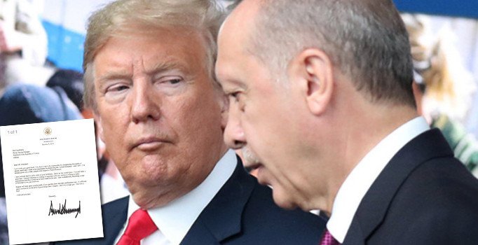 Trump'ın Erdoğan'a gönderdiği mektup tam metin | 'Çöpe atılan mektuba' gelen tepkiler