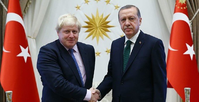 Erdoğan ile Johnson telefonda görüştü