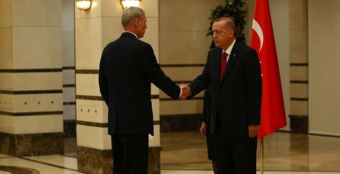 Cumhurbaşkanı Erdoğan, Norveç Büyükelçisini kabul etti