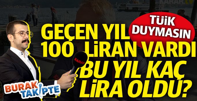 TÜİK duymasın! Bu da vatandaşın enflasyon hesabı: Geçen yılki 100 lira bu yıl kaç lira oldu?