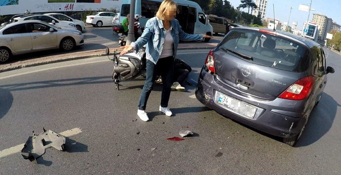 İstanbul’da “kasap et, koyun can derdinde” dedirten kaza