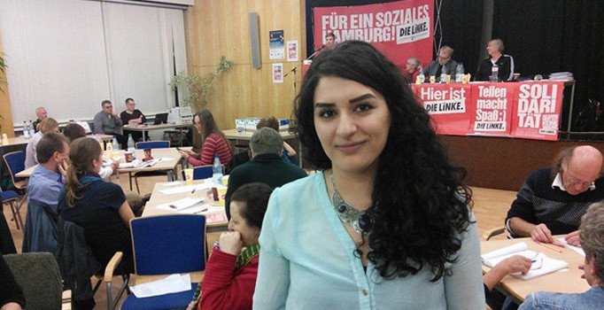 Almanya'da terör örgütü PKK'nın flamasını paylaşan Sol Parti Eşbaşkanı Cansu Özdemir'e ceza
