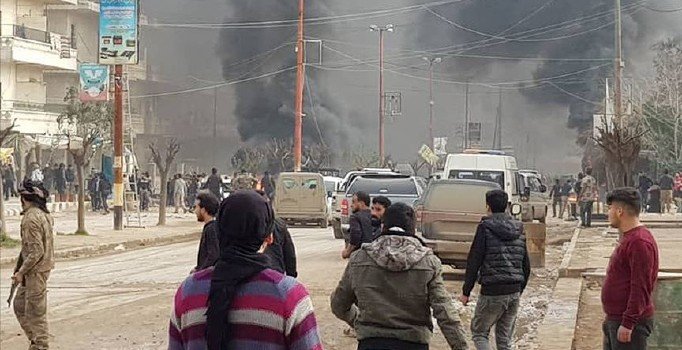 Afrin’deki bombalı saldırıda ölü sayısı 9’a yükseldi