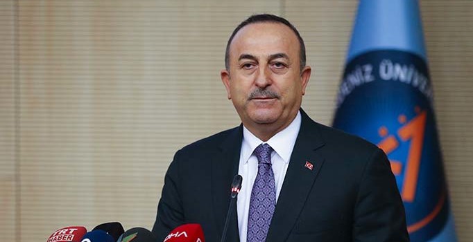 Bakan Çavuşoğlu: Fırat Nehri'nden Irak sınırına kadar tüm teröristler çıkarılacak