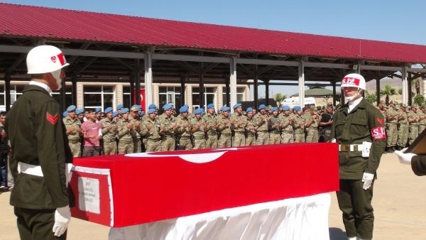 Nusaybin şehidi Mehmet Akpınar memleketi Elazığ'a uğurlandı