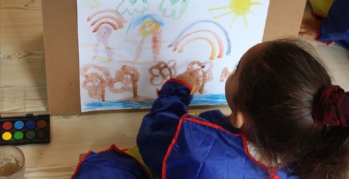 5 yaşa anaokul yolu gözüktü