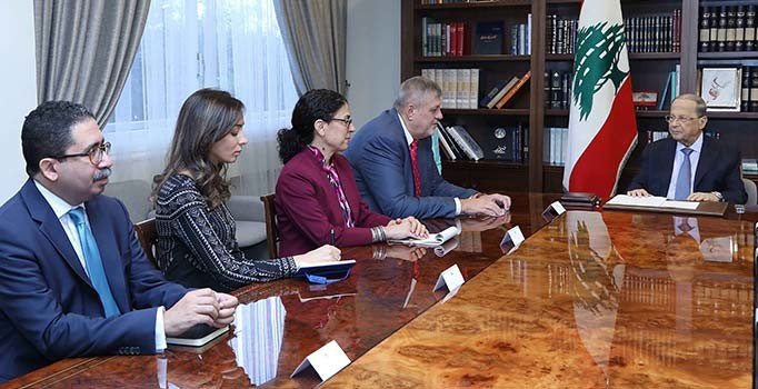 Lübnan Cumhurbaşkanı: Öncelik yolsuzlukla mücadele