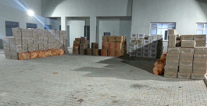 30 bin paketten fazla kaçak sigara ele geçirildi