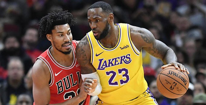 Lakers Lebron James Onderliginde Bulls U 118 112 Yendi