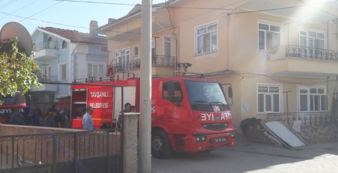 Tavşanlı’da korkutan yangın