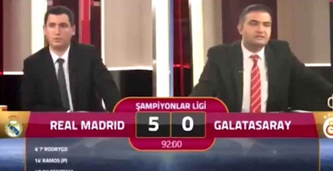 GS TV spikerinin 6-0 yorumu sosyal medyada gündem oldu