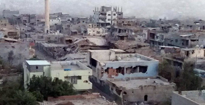 Mardin'in Nusaybin ilçesinin yüzde 97'si temizlendi