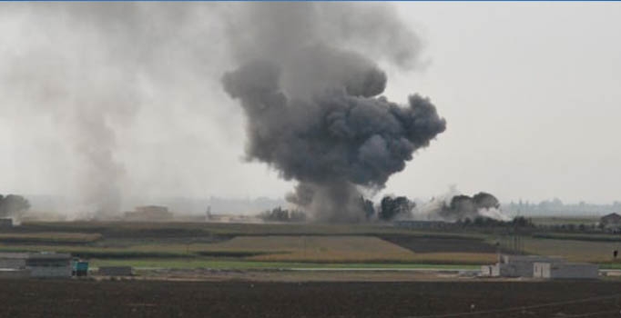 IŞİD'den sınırda 
bombalı saldırı!
