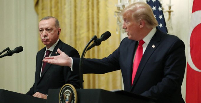 Erdoğan-Trump basın toplantısına damga vuran söz: Sadece dostane gazeteciler soru sorsun