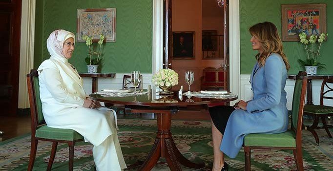 Emine Erdoğan'dan Melania Trump'a teşekkür