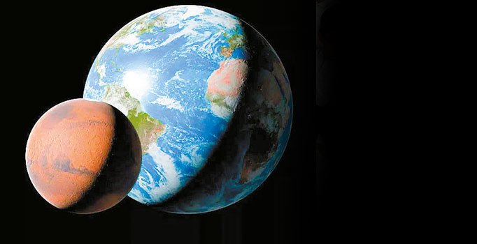 Mars’ta garip oksijen dalgası