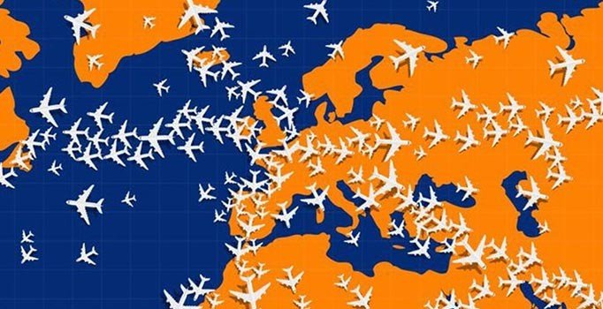 Dikkat testi | Hangi uçak ters yönde uçuyor?