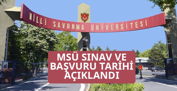 2020 MSÜ sınav tarihi ne zaman? ÖSYM başvuru tarihini duyurdu!