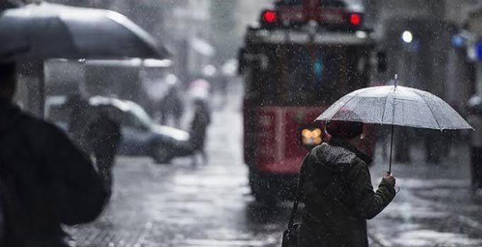 Meteoroloji'den son dakika kuvvetli sağanak yağış uyarısı