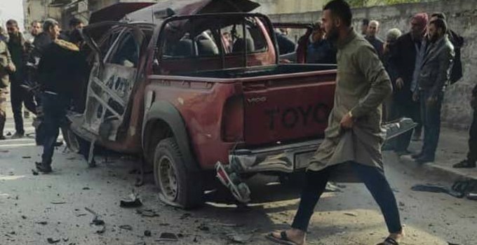 Azez’de bombalı araçla saldırı: 2 ölü, 3 yaralı