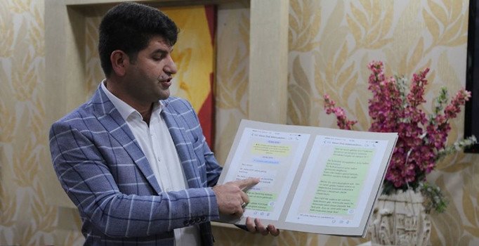 HDP'li eski vekil Mehmet Ali Aslan, WhatsApp mesajlarını göstererek partisinden istifa etti