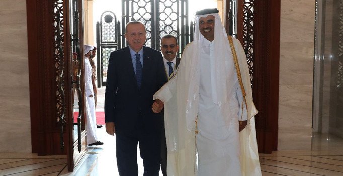 Cumhurbaşkanı Erdoğan Katar'da