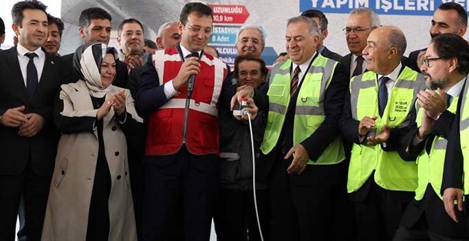 İmamoğlu'ndan eski belediye başkanlarına 'metro' teşekkürü